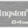 Флешка USB Kingston DataTraveler Kyson 64ГБ, USB3.2, серебристый и черный [dtkn/64gb]