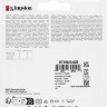 Флешка USB Kingston DataTraveler Kyson 64ГБ, USB3.2, серебристый и черный [dtkn/64gb]