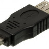 Переходник USB2.0 NingBo mini USB B (m) - USB A(f)