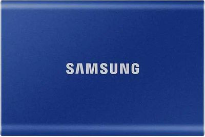 Внешний диск SSD Samsung T7 MU-PC2T0H/WW, 2ТБ, синий
