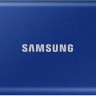 Внешний диск SSD Samsung T7 MU-PC2T0H/WW, 2ТБ, синий