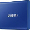 Внешний диск SSD Samsung T7 MU-PC2T0H/WW, 2ТБ, синий