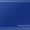 Внешний диск SSD Samsung T7 MU-PC2T0H/WW, 2ТБ, синий