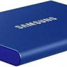 Внешний диск SSD Samsung T7 MU-PC2T0H/WW, 2ТБ, синий