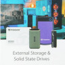 Внешний диск SSD Transcend TS1TESD310C, 1ТБ, серый