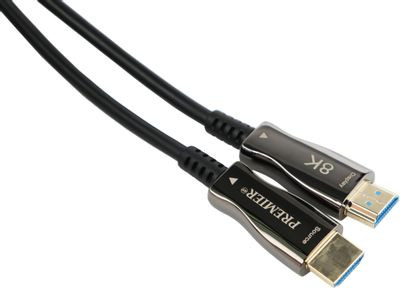 Кабель соединительный аудио-видео PREMIER 5-806 40.0, HDMI (m) - HDMI (m) , ver 2.1, 40м, GOLD, черный