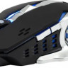 Мышь Oklick 770GW, игровая, оптическая, беспроводная, USB, черный и серебристый
