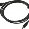 Кабель FireWire NingBo FireWire 4p (m) - FireWire 4p (m), 1.8м, черный