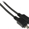 Кабель FireWire NingBo FireWire 4p (m) - FireWire 4p (m), 1.8м, черный