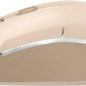Мышь A4TECH Fstyler FM26, оптическая, проводная, USB, бежевый и коричневый [fm26 usb (cafe latte)]