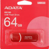 Флешка USB A-Data DashDrive UV150 64ГБ, USB3.0, красный [auv150-64g-rrd]