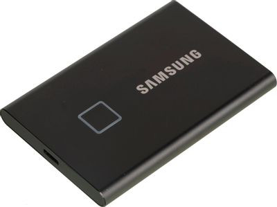 Внешний диск SSD Samsung T7 Touch MU-PC2T0K/WW, 2ТБ, черный