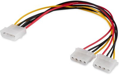 Кабель Buro Molex 8980 - Molex 89802 x [bu-molex-2xmolex]