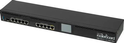 Роутер MIKROTIK RB3011UIAS-RM, черный