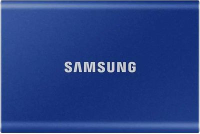 Внешний диск SSD Samsung T7 MU-PC1T0H/WW, 1ТБ, синий