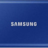 Внешний диск SSD Samsung T7 MU-PC1T0H/WW, 1ТБ, синий
