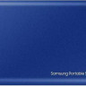 Внешний диск SSD Samsung T7 MU-PC1T0H/WW, 1ТБ, синий