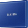 Внешний диск SSD Samsung T7 MU-PC1T0H/WW, 1ТБ, синий