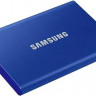 Внешний диск SSD Samsung T7 MU-PC1T0H/WW, 1ТБ, синий