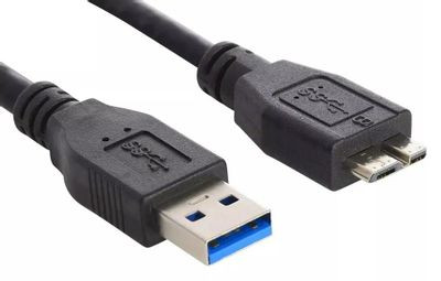 Кабель USB3.0 Buro MK30-AM-1.5, micro USB 3.0 B (m) - USB A(m), 1.5м, черный