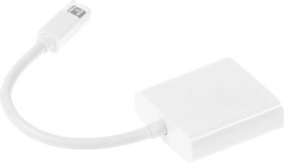 Адаптер DVI NingBo DVI-D (f) - miniDisplayPort (m), 0.245м, белый