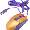Мышь A4TECH Bloody L65 Max, игровая, оптическая, проводная, USB, желтый и фиолетовый [l65 max/royal violet]