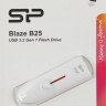 Флешка USB Silicon Power Blaze B25 64ГБ, USB3.0, белый [sp064gbuf3b25v1w]