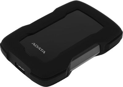 Внешний диск HDD A-Data DashDrive Durable HD330, 4ТБ, черный [ahd330-4tu31-cbk]