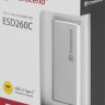 Внешний диск SSD Transcend TS500GESD260C, 500ГБ, серебристый