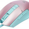 Мышь A4TECH Bloody L65 Max, игровая, оптическая, проводная, USB, розовый и голубой [l65 max/sky pink]