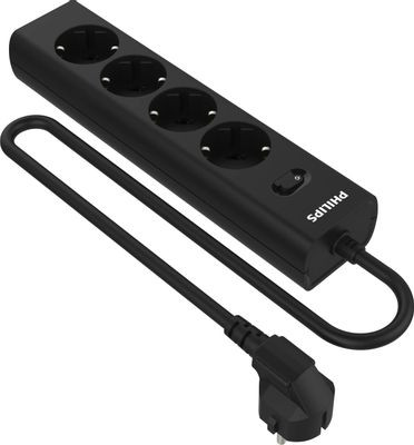 Сетевой фильтр Buro BU-SP1.8_USB_2A-B, 1.8м, черный
