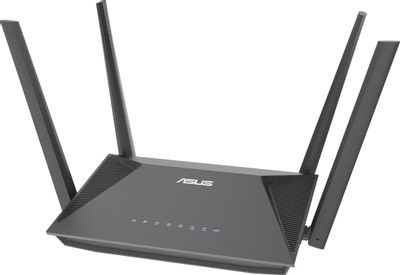 Wi-Fi роутер ASUS RT-AX52, AX1800, черный