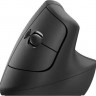 Мышь Logitech Lift, вертикальная, оптическая, беспроводная, USB, графитовый [910-006485]