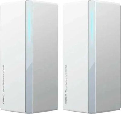 Бесшовный Mesh роутер Xiaomi AX3000, AX3000, белый, 2 шт. в комплекте [dvb4464gl]
