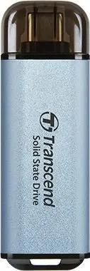 Внешний диск SSD Transcend ESD300 TS2TESD300C, 2ТБ, голубой
