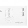 Мышь A4TECH Fstyler FB10C, оптическая, беспроводная, USB, черный [fb10c stone black]