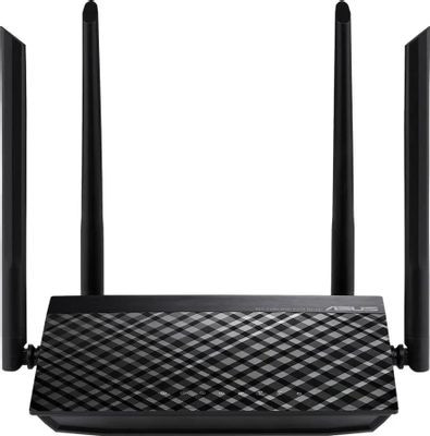 Wi-Fi роутер ASUS RT-AC1200 V2, AC1200, черный