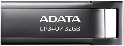 Флешка USB A-Data UR340 32ГБ, USB3.2, черный [aroy-ur340-32gbk]