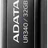 Флешка USB A-Data UR340 32ГБ, USB3.2, черный [aroy-ur340-32gbk]