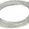 Кабель USB2.0 NingBo USB A(m) - USB B(m), 3м, прозрачный