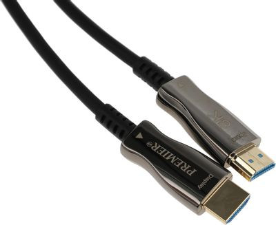 Кабель соединительный аудио-видео PREMIER 5-806 1.5, HDMI (m) - HDMI (m) , ver 2.1, 1.5м, GOLD, черный