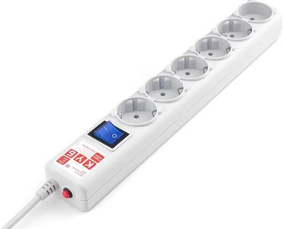 Сетевой фильтр Philips CHP4346WA/51, 2м, белый