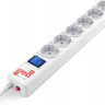 Сетевой фильтр Philips CHP4346WA/51, 2м, белый