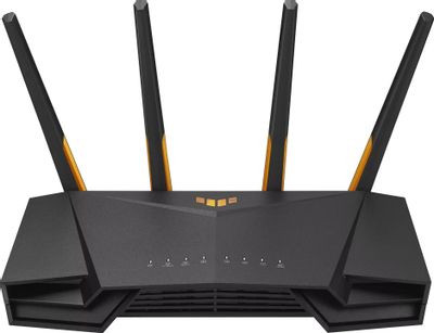 Wi-Fi роутер ASUS TUF-AX4200, AX4200, черный