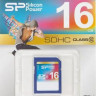 Карта памяти SDHC Silicon Power 16 ГБ, Class 10, SP016GBSDH010V10, 1 шт., без адаптера