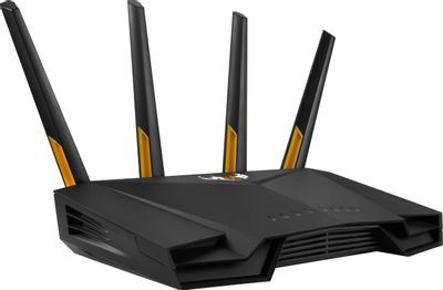 Wi-Fi роутер ASUS TUF-AX3000, AX3000, черный