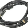 Кабель DVI NingBo DVI-D (m) - HDMI (m), GOLD , ферритовый фильтр , 3м