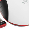 Мышь A4TECH Bloody R90 Plus Naraka, игровая, оптическая, беспроводная, USB, белый и рисунок