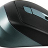 Мышь A4TECH Fstyler FB35C, оптическая, беспроводная, USB, зеленый и черный [fb35c midnight green]