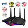 Wi-Fi роутер ASUS RT-AX82U, AX5400, черный
